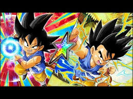 Dragon Fist 100 Rainbow Star Str Gt Kid Goku Showcase Dbz Dokkan Battle Youtube
