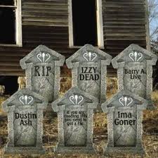 Fake Tombstones Halloween Yard Decoration Halloween Faketombstones Decoration Halloween Tombstones Fun Halloween Decor Halloween Headstone
