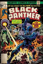 All Black Comic Book Characters Marvel Comics Retro Style Guide Black Panther Poster Allposters Com Black Panther Comic Black Comics Marvel Comics Covers