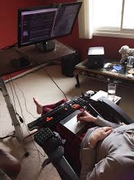 The chair is adjustable between 0 and 170 degrees so that you can sit straight or recline, whichever you prefer. Creating An Ergonomic Workstation