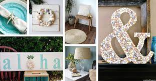 Mix shells, driftwood, nautical and sea animal shapes into your wall décor. 18 Best Diy Coastal Home Decor Ideas To Bring The Beach Indoors In 2021