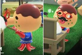 Zucker With Groucho Glasses New Horizons Animal Crossing New Horizons Animal Crossing Animal Crossing Funny Animals