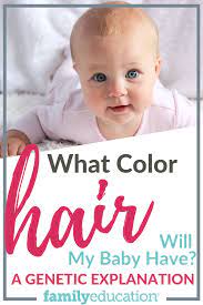 What Color Hair Will My Baby Have A Genetic Explanation Orange To Blonde Hair Blonde Babies Hair Color