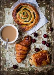 Croissants And Coffee Buttery Like The Early 2000 S Smells I Remember But Can T Quite Recapture I Am Loving This Memory Food Photo Food Italian Breakfast