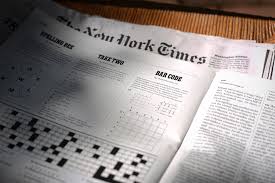 Crossword puzzles are for everyone. Bar Code A New Infatuation Poised For A Puzzle Craze The New York Times