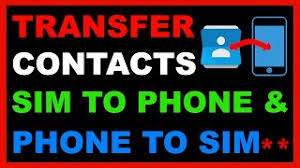 Move/save music to the sd card. How To Copy Transfer Contacts From Sim Card To Phone Phone To Sim Card Youtube