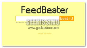Maybe you would like to learn more about one of these? Feedbeater Come Ricavare Da Qualsiasi Indirizzo Web Un Feed Rss Geekissimo