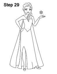 Get crafts, coloring pages, lessons, and more! Elsa Frozen Drawing 29 Elsa Drawing How To Draw Elsa Elsa Drawing Easy