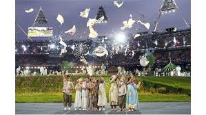 The opening ceremony of the 2012 summer olympics took place on the evening of friday 27 july 2012 in the olympic stadium, london, during which the games were formally opened by queen elizabeth ii. Let The Games Begin Olympics Opening Ceremony Olympic Flame Opening Ceremony