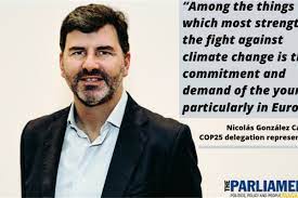 Compare nicolás gonzález to top 5 similar players similar players are based on their statistical profiles. Cop25 Nicolas Gonzalez Casares Setting New Ambitions