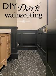 Apply using nail gun or liquid nails. Diy Wainscoting Applied Molding Boxes Remington Avenue