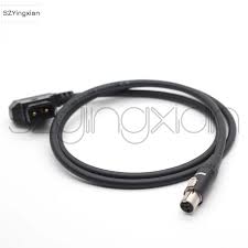 TVlogic 058056055 monitor power cord, camera small monitor 12V D-TAP to  minixlr 4-pin - AliExpress