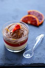 Verrine A L Orange Sanguine Creme Brulee Gelee Et Mousse Au Chocolat Un Dejeuner De Soleil Mousse Au Chocolat Aliments Oranges Orange Sanguine