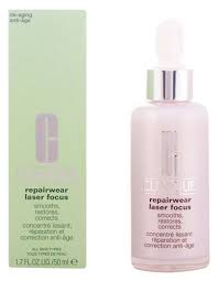 The clinique repairwear laser focus eye cream is called the wrinkle correcting eye cream. Clinique Repairwear Laser Focus Smooths Restores