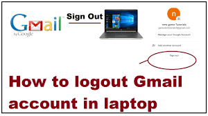 How To Logout Gmail Account In Laptop Or Computer 2020 Youtube