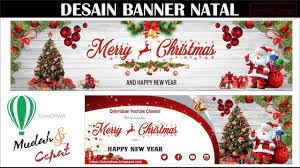 Peringatan hari natal tidak terlepas dari yang namanya spanduk. Cara Membuat Spanduk Selamat Natal Di Coreldraw Merry Chistmas Banner Youtube