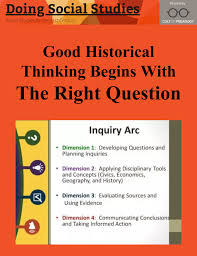 To Create Classrooms That Engage In Good Historical Thinking We Have To Develop The Right Quest Historical Thinking This Or That Questions Historical Questions