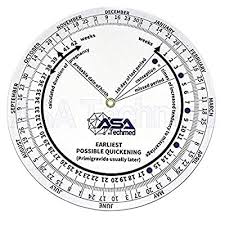 Buy Asa Techmed Pregnancy Wheel Due Date Calculator Obstetric Wheel Nurses Midwifery Pregnancy Test Online In Turkey B07vqwpjdk