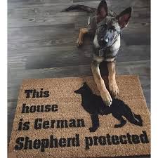 This House Is German Shepherd Protected Shepard Funny Doormat Etsy German Shepherd Gifts German Shepherd Puppies Shepherd Puppies