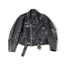 Blackbird Vintage 1970s Gino Brand Leather Jacket Quilted Jacket Men Leather Jacket Vintage Leather Jacket
