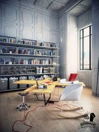 Kantor kecil dengan bunga atau tanaman hias. 7 Desain Kantor Cozy Yang Super Nyaman Arsitag