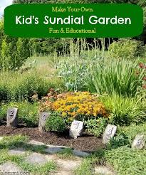 Add a splash of personality to your backyard with this charming outdoor metal sundial and birdbath. Sundial Garden A Fun Educational Project To Do With Kids Mom Foodie