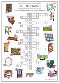 In The House Crossword Puzzle Crossword Puzzle Crossword Crossword Puzzles