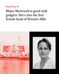 The Economist on X: "The new head of MI6's strongest suit is her  involvement with tech issues for the last several years. As head of Q  branch Blaise Metreweli has led on