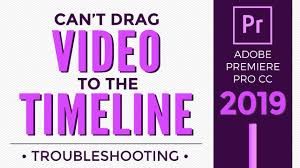 In diesem tutorial wollen wir auf die feinheiten der videobearbeitung mit adobe premiere eingehen. Can T Drag Video To Timeline Adobe Premiere Troubleshooting Youtube