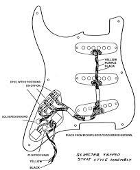 Pre wired strat blender guitar wiring harness z4s5w125. Pickguard Wiring Of Vintage Schecter Strat Mark Knopfler Guitar Site