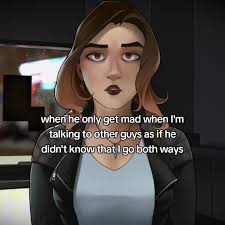 "you can't talk to that guy" sybau that's my friends. 🥀🥀 (I actually go  ALL ways 😹) . . . . || #celialede #celiatpof #tpof #thepriceofflesh  #celiathepriceofflesh #relationship #lgbtq #lgbt ||