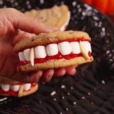 Dracula Dentures Are A Halloween Party Must Recipe Halloween Food For Party Food Halloween Desserts