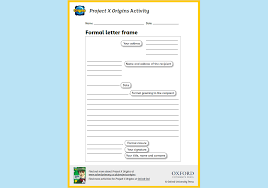 Formal Letter Writing Ks2 9 Of The Best Examples Worksheets And Resources For Primary English