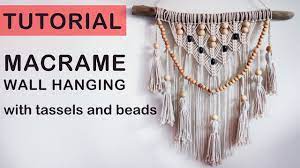 Do different colors and hang one in every room. 15 Diy Easy Macrame Wall Hangings For Beginners Macrame For Beginners