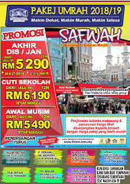 Makassar, 04 oktober 2018 hal : Pakej Umrah 2018 2019 Tiram Travel Sdn Bhd Tiram Travel Haji Umrah Ziarah