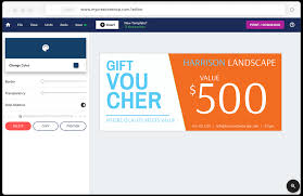 Enter the design center of drawtify online gift card creator, click gift card on the left, select the desired gift card in the template library, and then click the gift card template to enter the design editing page. Gift Certificate Maker Create Custom Gift Certificates