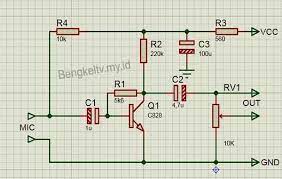 Beli preamp mic online berkualitas dengan harga murah terbaru 2021 di. Skema Mic Condenser Mudah Dibuat Bengkel Tv