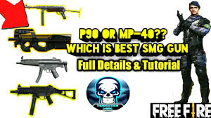 What separates this weapon from other submachine guns is that it is silenced, allowing for more tactical and stealthy takedowns! Free Fire Best Smg Gun P90 Vs Mp40 Vs Ump What S Best Smg Gun Full Details Comparing All Gun Youtube