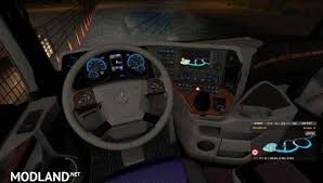 This mod should remain private. Mercedes Benz Actros Mp4 Interior Ets 2