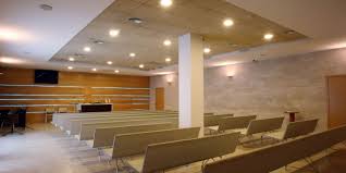 Memora Les Corts Funeral House In Barcelona Spain Aero Bench Design By Lievore Altherr Molina House Modern Library Furniture Wall Folding Bed
