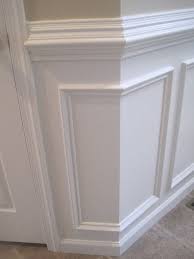 karen this is a slightly more detailed style of wainscoting you will notice the top moulding has a highly articulated relief as do the sectio diy wainscoting
