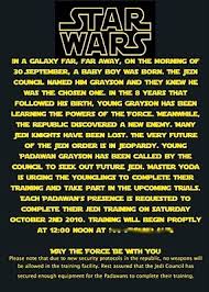 At Second Street Star Wars Party What I Did Star Wars Party Star Wars Birthday Party Star Wars Invitations