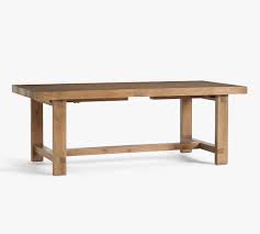 Also known as banquet table or sectional table. Reed Extending Dining Table Pottery Barn