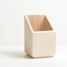 Wooden Pencil Holder In Elegant Modern By Treebirdwooddesigns 19 00 Organizador Para Escritorio Muebles De Carton Batas De Bano