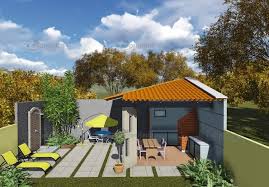 Projeto de edícula com churrasqueira e área gourmet senhores, tenho um terreno medindo 12 x 25 m e nos fundos gostaria de fazer, uma edicula contendo: Planta De Edicula Tipo 4 Telhado Em Duas Aguas C So Projetos
