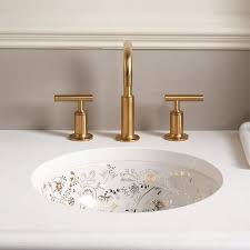 oval undermount sink