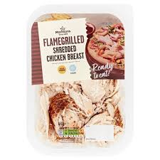 Offer price £3, was £3.30. Morrisons Ready To Eat Flamegrilled Shredded Chicken Breast Morrisons