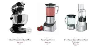 These smart kitchen gadgets combine tech with traditional appliances to guide you through the cooking process and help an image of a chain link. Gilt Kitchen Blowout Sale Select Kitchen Appliances Marked Up To 80 Off Save Big On Name Brands Like Kitchenaid Cuisinart Freebies2deals