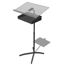 These music stands are a good balance of rugged, portable, and usable. Conductor Podium Music Stands 3d Model Formfonts 3d Models Textures