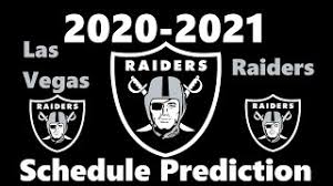 The final two games for years after 2021 will be against the teams in the listed division with the specific teams to be determined by final record. Predicting The Las Vegas Raiders Schedule 2020 2021 Nfl Season Youtube